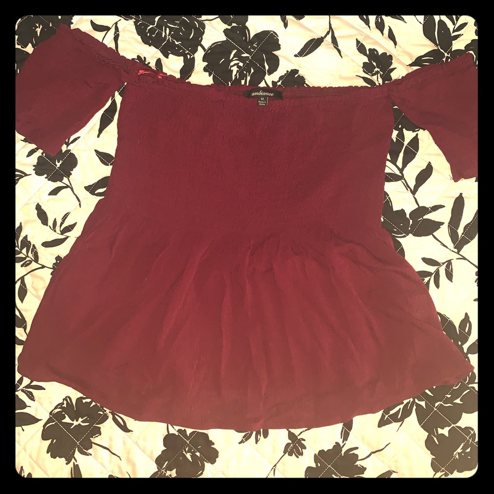 Maroon Top